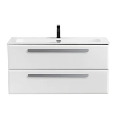 Тумба с раковиной Cezares Eco-Cer 100 Bianco Opaco (раковина CZR-8073-100) Тумба с раковиной Cezares Eco-Cer 100 Bianco Opaco (раковина CZR-8073-100)