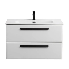 Тумба с раковиной Cezares Eco-Cer 80 Bianco Opaco (раковина CZR-8095-80) Тумба с раковиной Cezares Eco-Cer 80 Bianco Opaco (раковина CZR-8095-80)