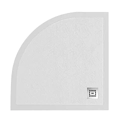 Душевой поддон BelBagno Uno TRAY-MR-UNO-R-80-550-35-W-CR 80*80*3,5 белый с сифоном и декоративной накладкой Душевой поддон BelBagno Uno TRAY-MR-UNO-R-80-550-35-W-CR 80*80*3,5 белый с сифоном и декоративной накладкой