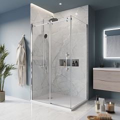 Душевой уголок BelBagno Marino MARINO-AH-1-120/90-C-Cr 120*90*195 без поддона