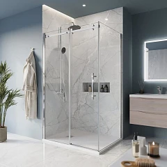 Душевой уголок BelBagno Marino MARINO-AH-1-120/90-C-Cr 120*90*195 без поддона Душевой уголок BelBagno Marino MARINO-AH-1-120/90-C-Cr 120*90*195 без поддона