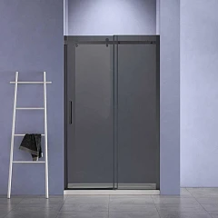 Душевая дверь в нишу Vincea Como-N 120*195 профиль черный матовый стекло тонированное L/R без поддона Душевая дверь в нишу Vincea Como-N 120*195 профиль черный матовый стекло тонированное L/R без поддона