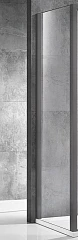Душевая стенка боковая Vincea Lugano VSG-1L100CLGM 100*195 профиль вороненая сталь