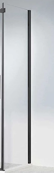 Душевая стенка боковая Vincea Como-N VSG-4CN900CLB 90*195 профиль черный матовый