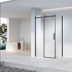 Душевой уголок Vincea Como-N 160*90*195 профиль черный матовый без поддона Душевой уголок Vincea Como-N 160*90*195 профиль черный матовый без поддона