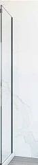 Душевая стенка боковая Vincea Como Soft VSG-1CS900CLGM 90*195 профиль вороненая сталь