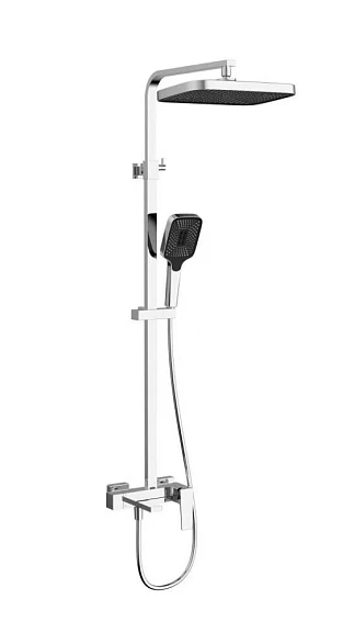 Душевая стойка Vincea Cube VSFS-4C12CH с изливом хром