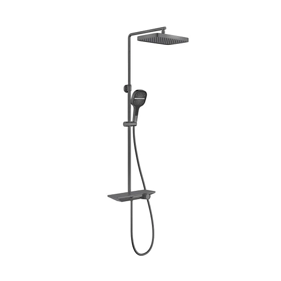 Душевая стойка Vincea VSFS-411GM с изливом вороненая сталь