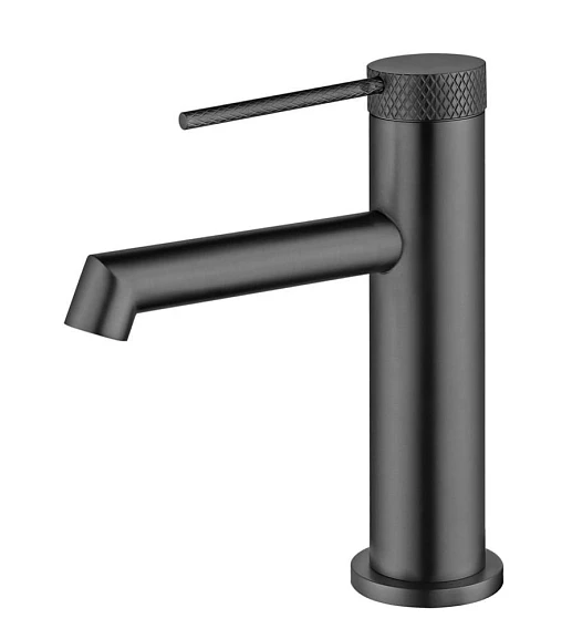 Смеситель Vincea Rim VBF-2RM1GM для раковины вороненая сталь