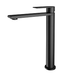 Смеситель Vincea Vogue (SS) VBF-2VS2MB для раковины черный матовый Смеситель Vincea Vogue (SS) VBF-2VS2MB для раковины черный матовый