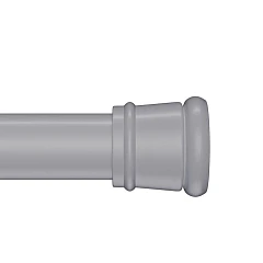 Карниз для ванны Iddis Elegante SRC0120i14 110-200 серый матовый Карниз для ванны Iddis Elegante SRC0120i14 110-200 серый матовый