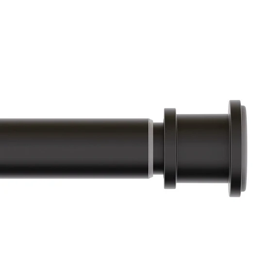 Карниз для ванны Iddis Elegante RSB0120i14 110-200 черный матовый