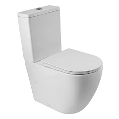 Унитаз-компакт BelBagno Sfera-R BB2141CPR/BB902SC 39*66 безободковый с крышкой-сиденьем микролифт Унитаз-компакт BelBagno Sfera-R BB2141CPR/BB902SC 39*66 безободковый с крышкой-сиденьем микролифт