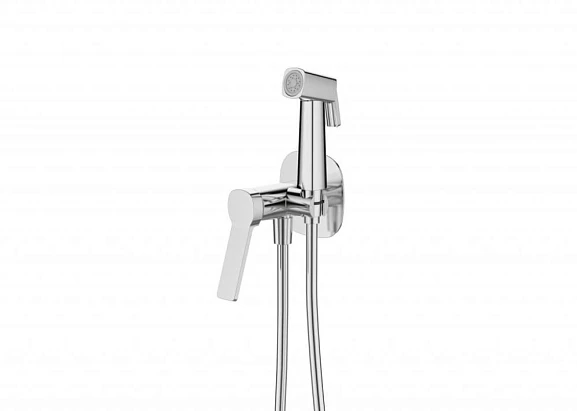 Гигиенический душ со смесителем BelBagno Albano ALBANO-HGN-CRM скрытый монтаж хром