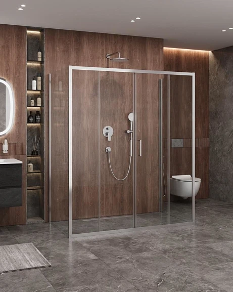 Душевой уголок Cezares Molveno MOLVENO-AH-2/2-180/80-C-Cr-IV 180*80*195 без поддона