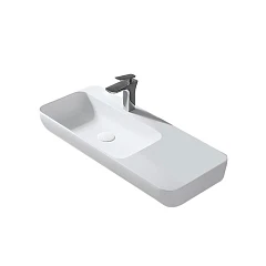 Раковина Vincea VWB-6S590MW 90*40 белая матовая L Раковина Vincea VWB-6S590MW 90*40 белая матовая L