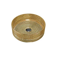 Накладная раковина Vincea VBS-5GL05 40*40 золото Накладная раковина Vincea VBS-5GL05 40*40 золото
