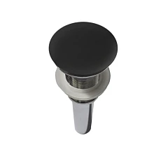 Донный клапан Vincea DBS-616MB без перелива черный матовый Донный клапан Vincea DBS-616MB без перелива черный матовый