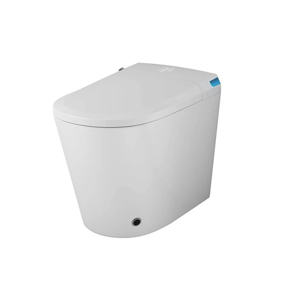 Электронный унитаз Grossman Smart GR-PR-5702 38*59 с импульсным сливом, крышкой-сиденьем микролифт и дистанционным управлением
