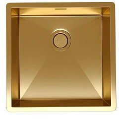 Кухонная мойка Санприз Arno SZ2044GD 44*44 брашированное золото