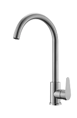Смеситель Olive’s Olisan Steel ST1007 для кухни нержавеющая сталь