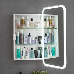 Зеркало-шкаф Alavann Cosmetic Light 60 поворотное зеркало с приближением L/R