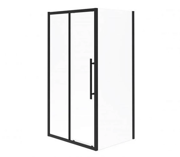Душевой уголок Esbano Flex ESF-128PS-B 120*80*195 профиль черный матовый L/R без поддона