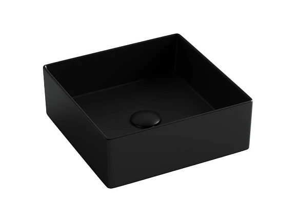 Накладная раковина Ceramicanova Element 36,1*36,1 черная матовая
