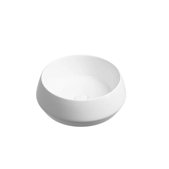 Накладная раковина Ceramicanova Maya 40*40 белый глянец