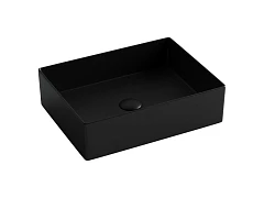 Накладная раковина Ceramicanova Element 47,1*36,1 черная матовая Накладная раковина Ceramicanova Element 47,1*36,1 черная матовая