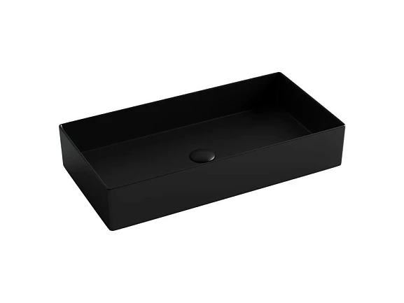 Накладная раковина Ceramicanova Element 70,1*36,1 черная матовая