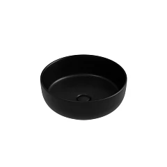 Накладная раковина Ceramicanova Taycan 37,5*37,5 черная матовая