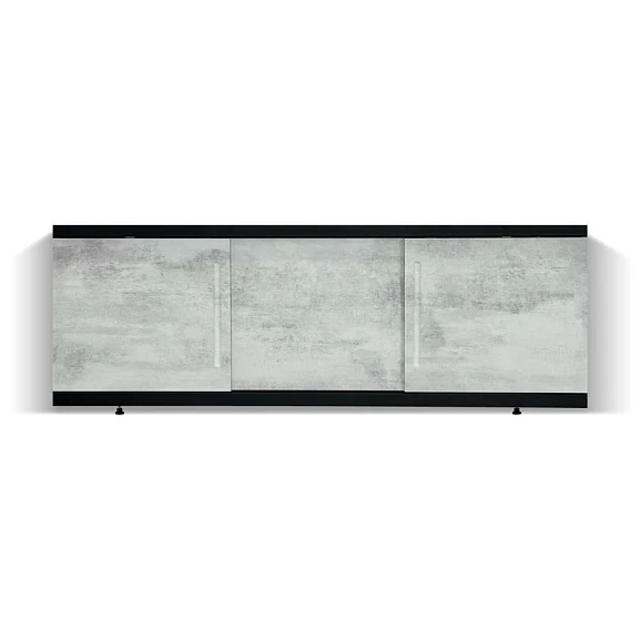 Фронтальная панель Alavann Alt Black 170 раздвижная (купе) серый бетон