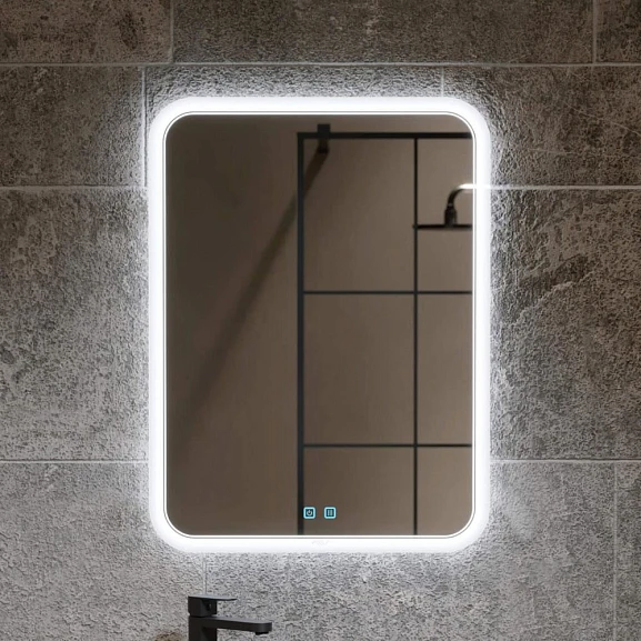 Зеркало Alavann Anna 60 с подсветкой и функцией антизапотевания