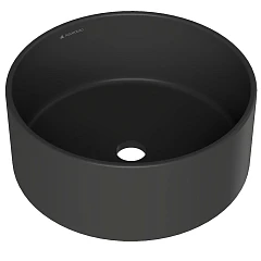 Накладная раковина Aqueduto Espiral ESP0140 40*40 черная матовая