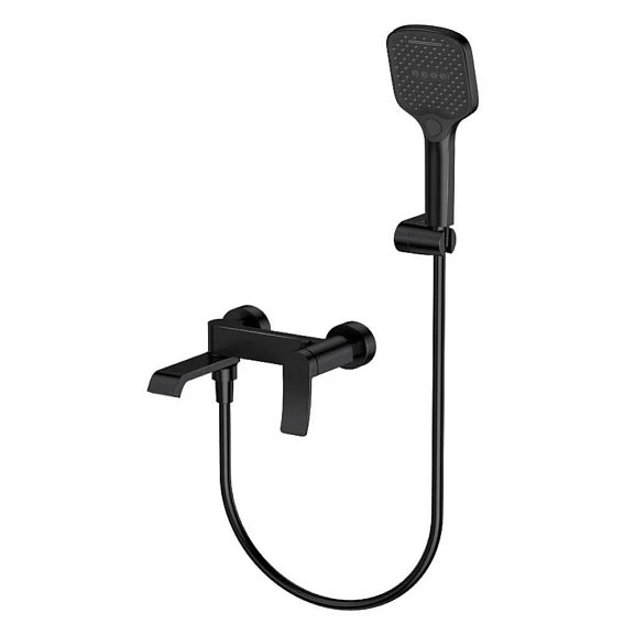 Смеситель Splenka S31.30.06 для ванны и душа черный матовый