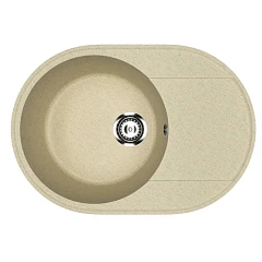 Кухонная мойка Uperwood ECON UPD-107 61х47 бежевая матовая Кухонная мойка Uperwood ECON UPD-107 61х47 бежевая матовая
