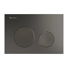 Клавиша смыва Knotlor Sphere BIS102GM вороненая сталь