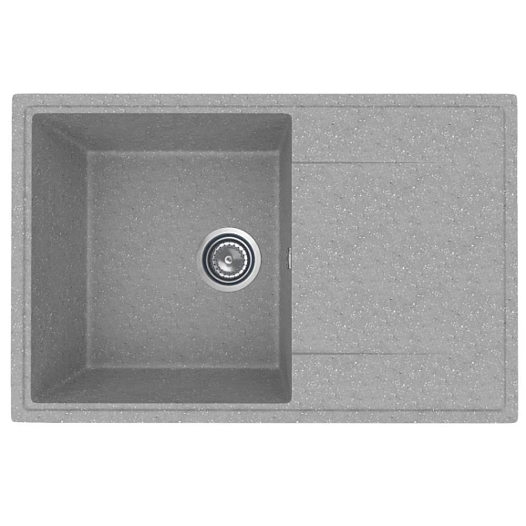 Кухонная мойка Uperwood ECON UPD-507 73,5х47,5 серая матовая