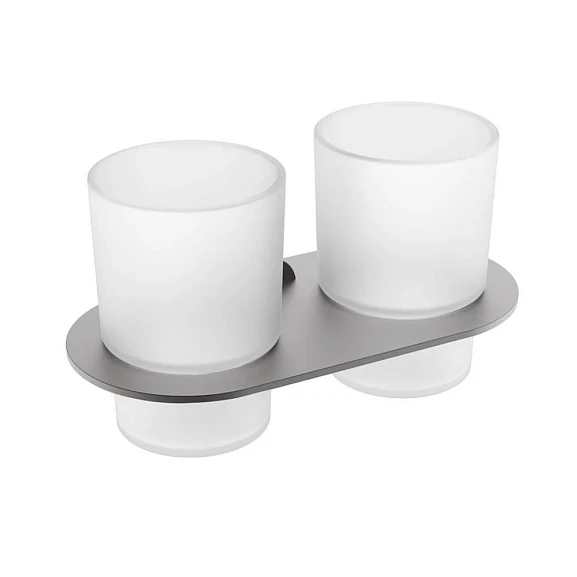 Двойной стакан Raglo R300.08.09 графит