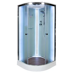 Душевая кабина AvaCan D011S 110х110х220 с LED-подсветкой