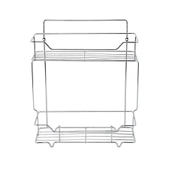 Полка Milardo Grid GRICS2CM44 двухъярусная хром
