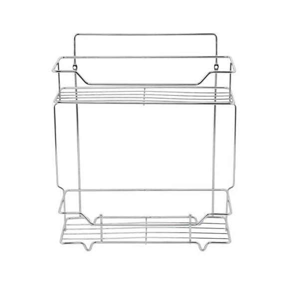 Полка Milardo Grid GRICS2CM44 двухъярусная хром