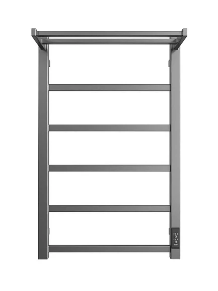 Электрический полотенцесушитель Двин Fj Plaza Neo 50*80 L/R оружейная сталь