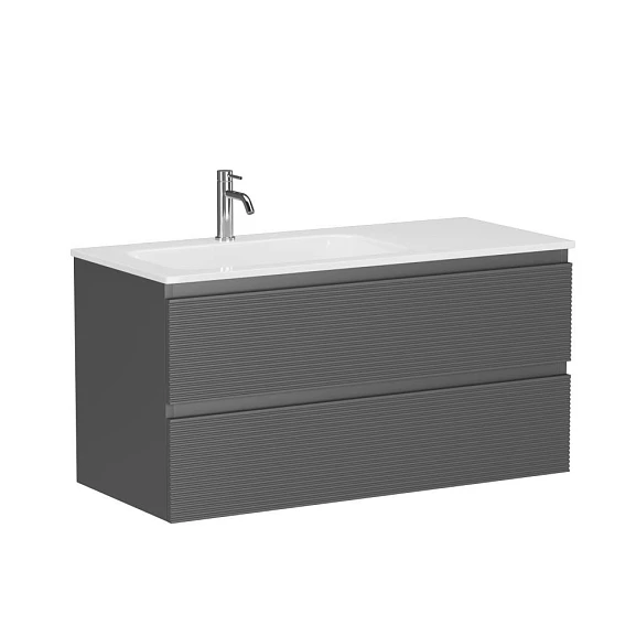 Тумба под раковину Sancos Folk 100 Grey soft L