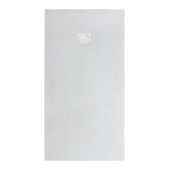 Душевой поддон BelBagno Uno 140*90*3,5 прямоугольный белый с сифоном и белой матовой декоративной накладкой