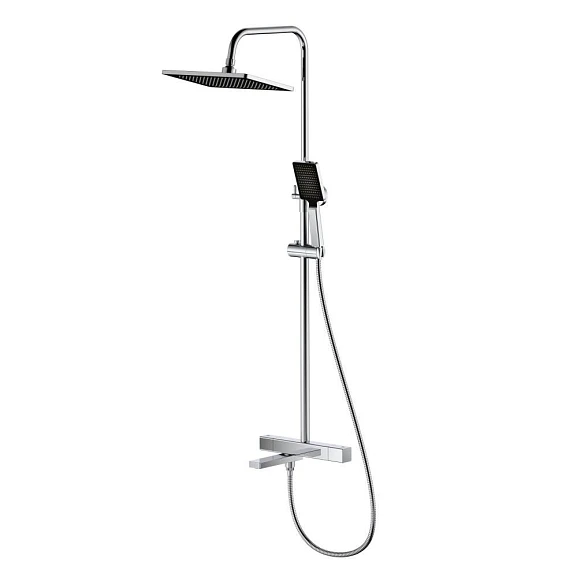 Душевая стойка Rush ST4235-60 с термостатом и изливом хром