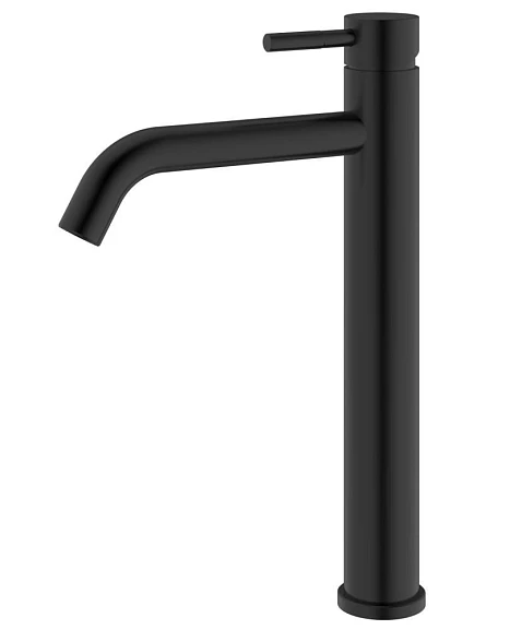 Смеситель Rush Melos SUS1101-12Black для раковины черный матовый