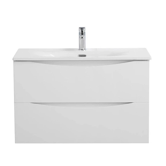 Тумба с раковиной BelBagno Marino-Cer-Mini 80 Bianco Opaco