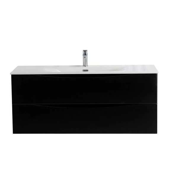 Тумба под раковину BelBagno Marino-Cer-N 120 Nero Lucido